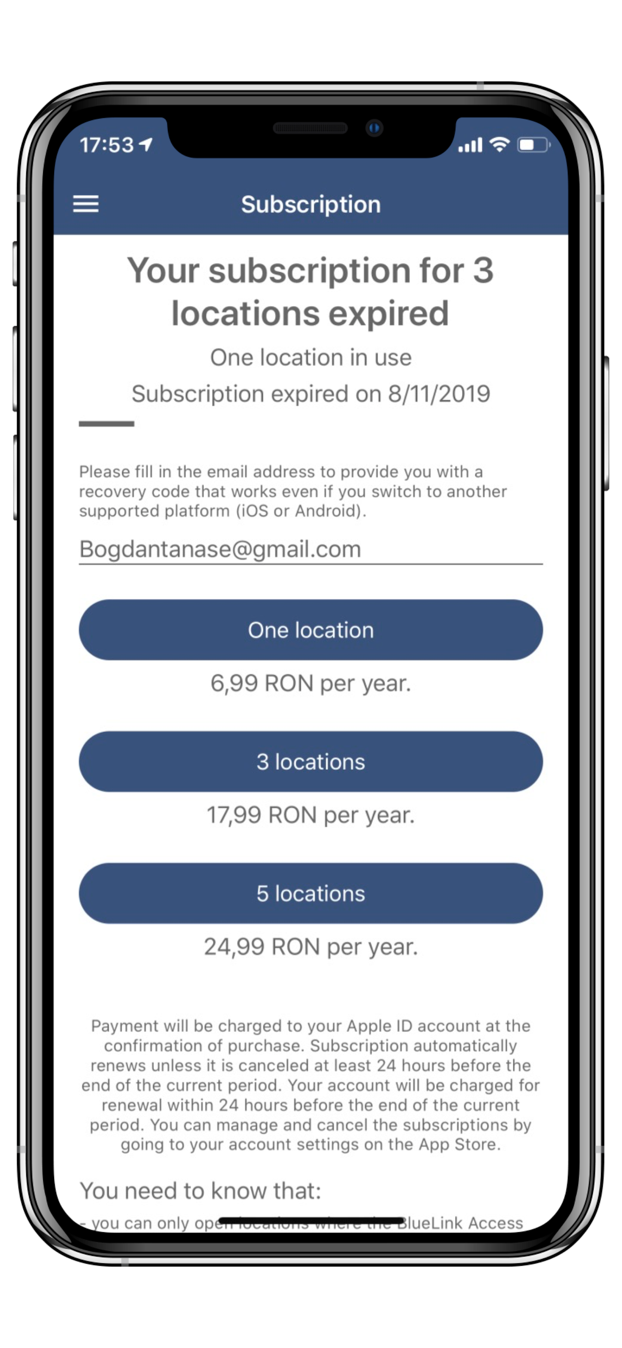 BlueLink Acces screenshot 4