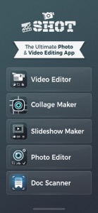 zShot Video Editor & Maker screenshot #1 for iPhone