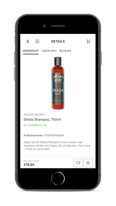 Screenshot #3 pour Haarboetiek.be - NL