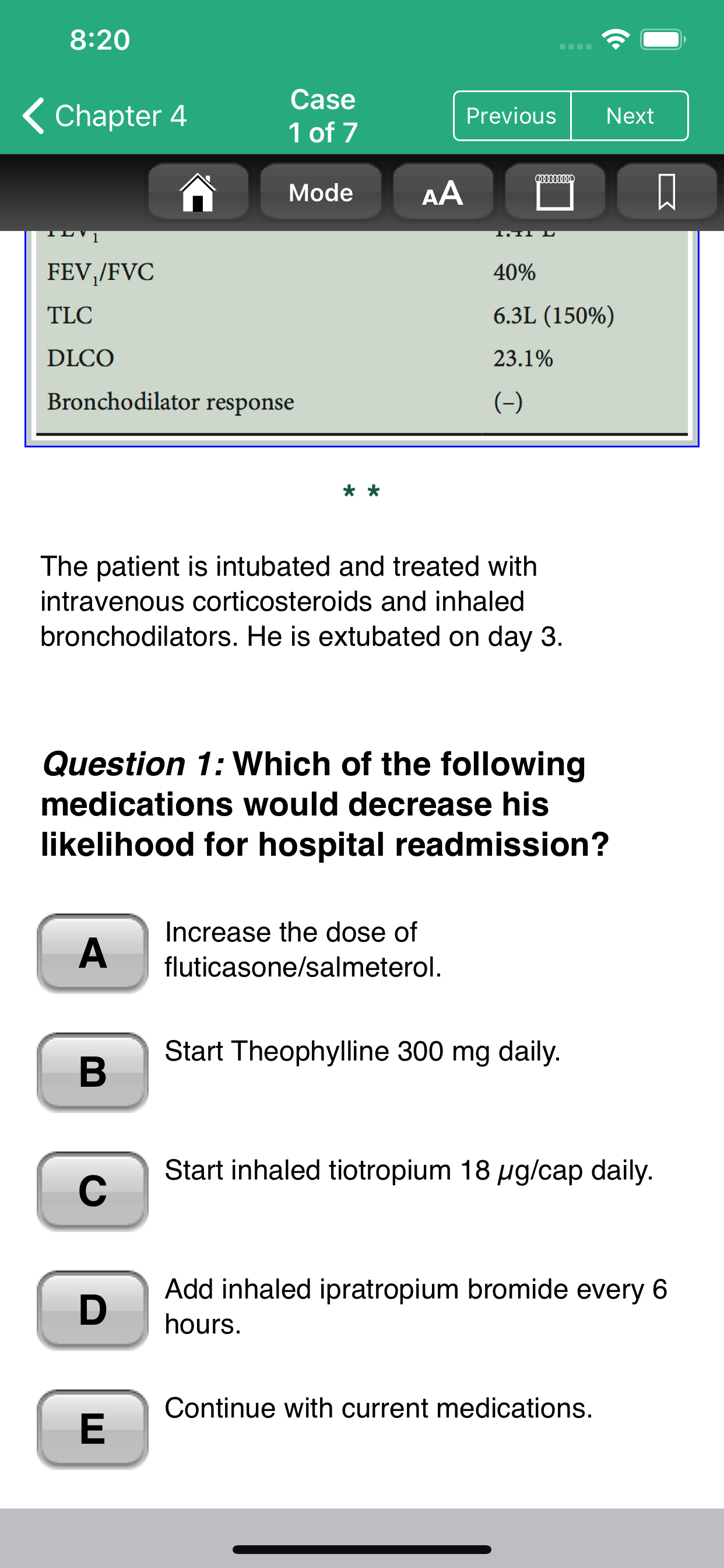 Pulmonary Disease Board Review screenshot 3