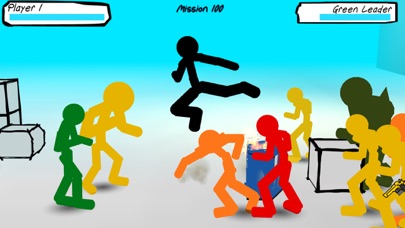 Stickman Street Fightingのおすすめ画像1