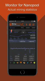 monitor for nanopool iphone screenshot 3