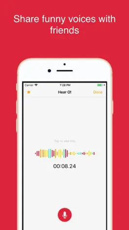 Game screenshot Hear-O! Funny Voice Changer hack