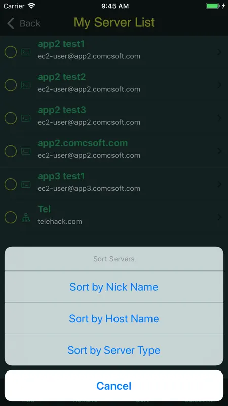iTerminal Pro – SSH Telnet screenshot 2 of 10