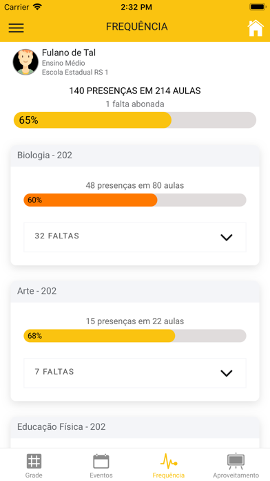 Escola RS - Estudante iPhone screenshot 6