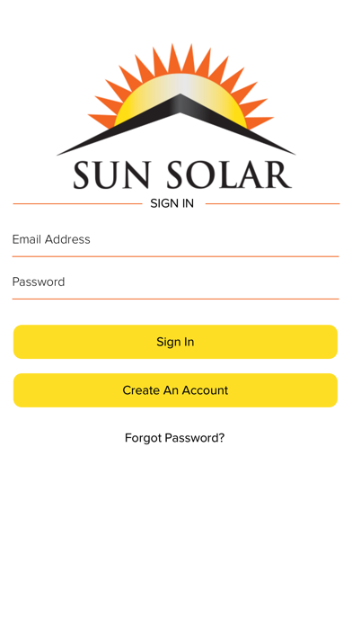 Sun Solar iPhone screenshot 1 - Business app