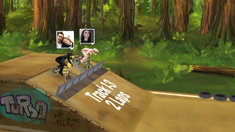 #1. Mad Skills BMX 2: Bike Game (iOS) 作者: Turborilla