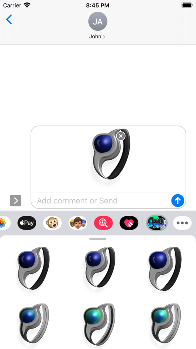 Screenshot #2 pour Mood Dings | 90's Mood Sticker