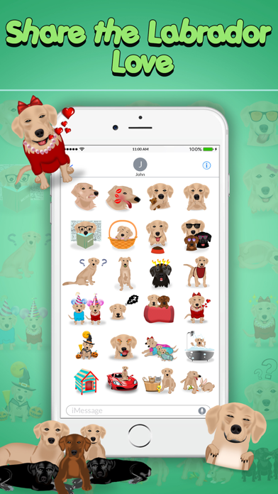 LabMoji - Labrador Emojis Screenshot