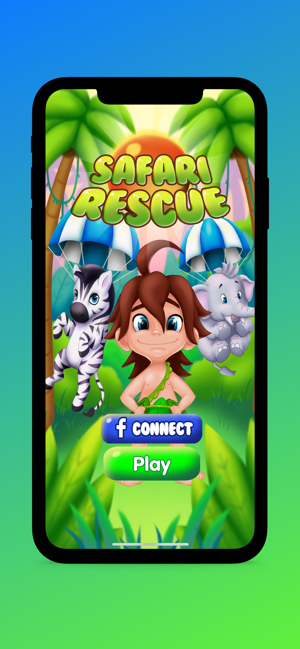 Safari Rescue: لقطة شاشة Bubble Shooter