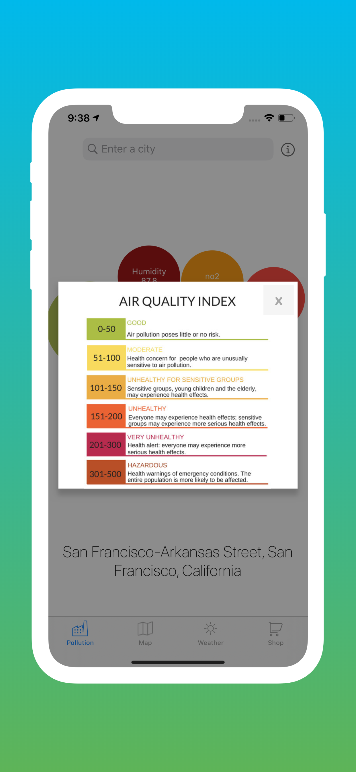Air Quality Tracker: Pollution screenshot 6