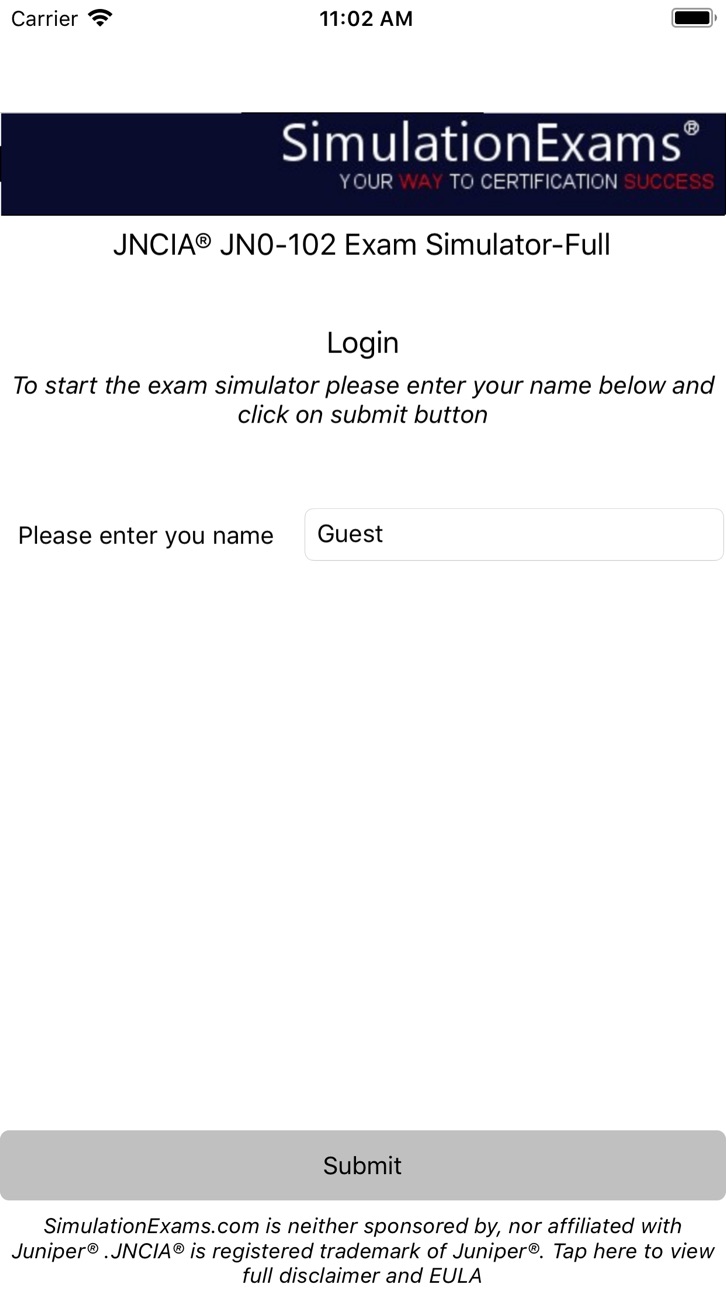 iPhone screenshot