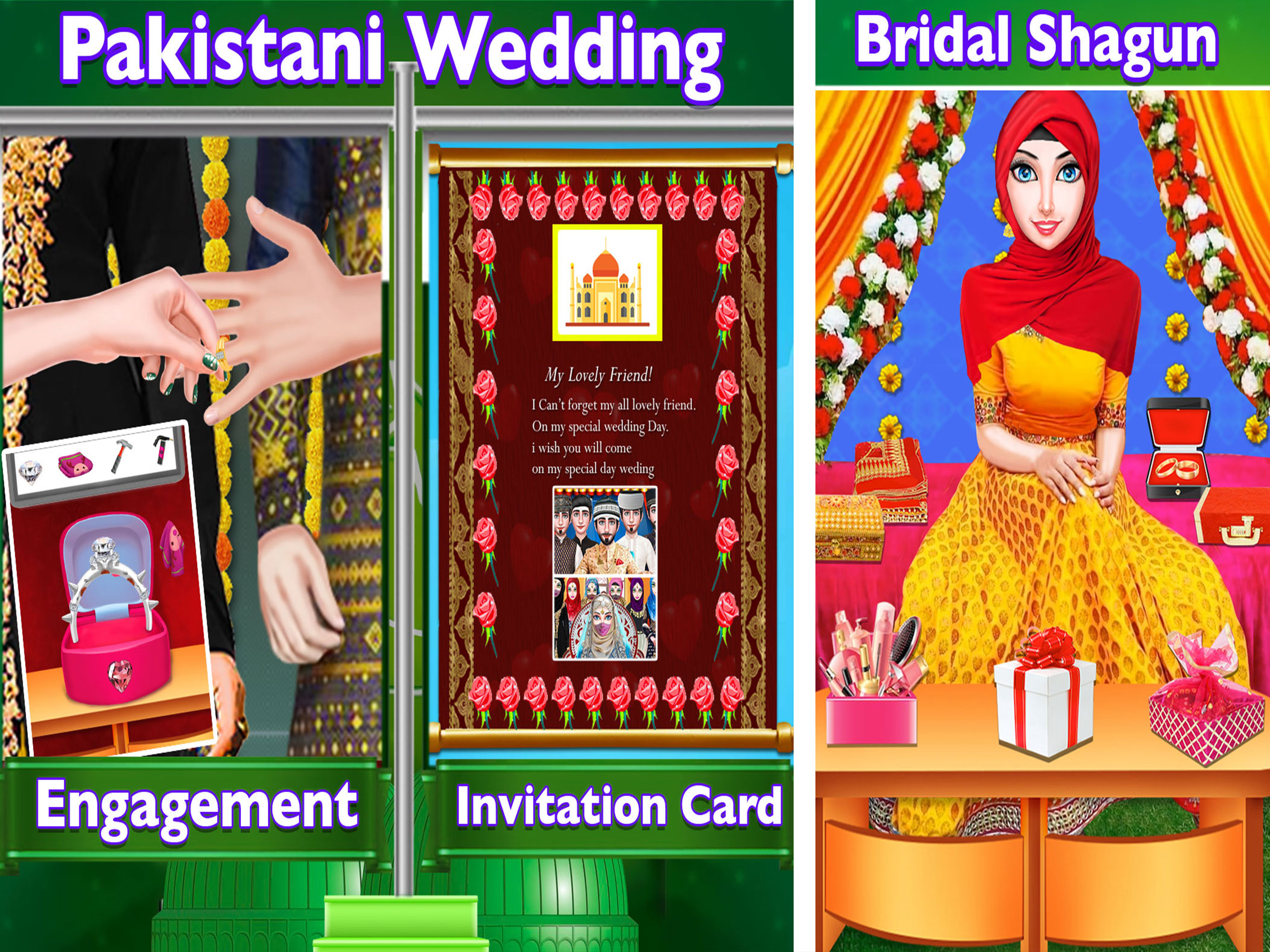 Pakistani Muslim Wedding Girl