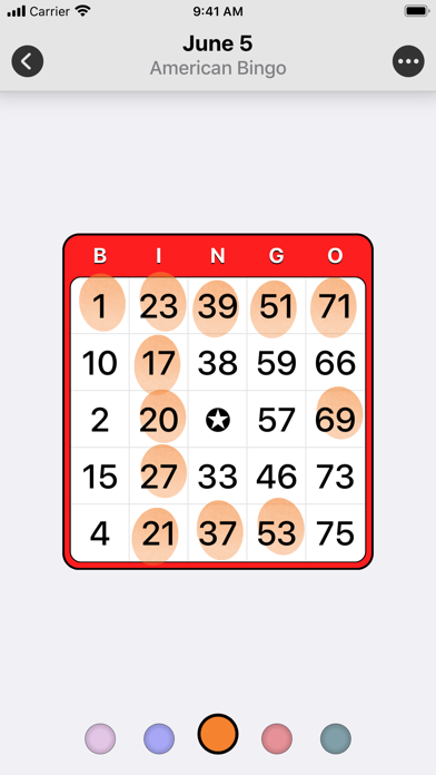 Bingo Card - Ticket Generator Screenshot