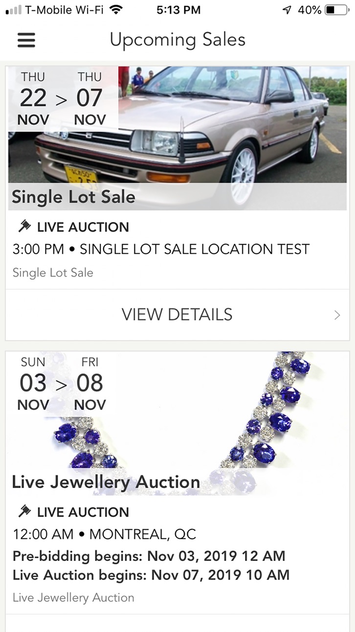 iPhone screenshot