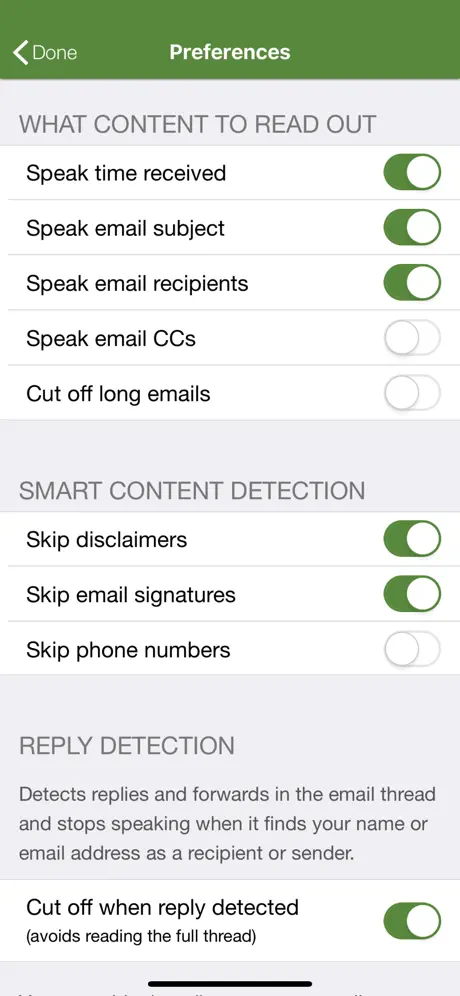 Speaking Email CP