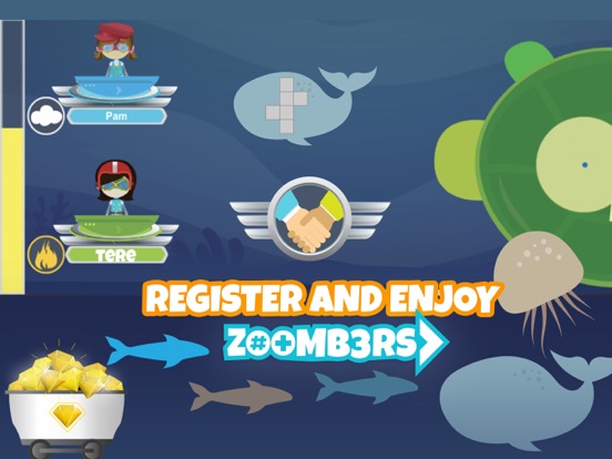 Multiplayer Zoombers iPad screenshot