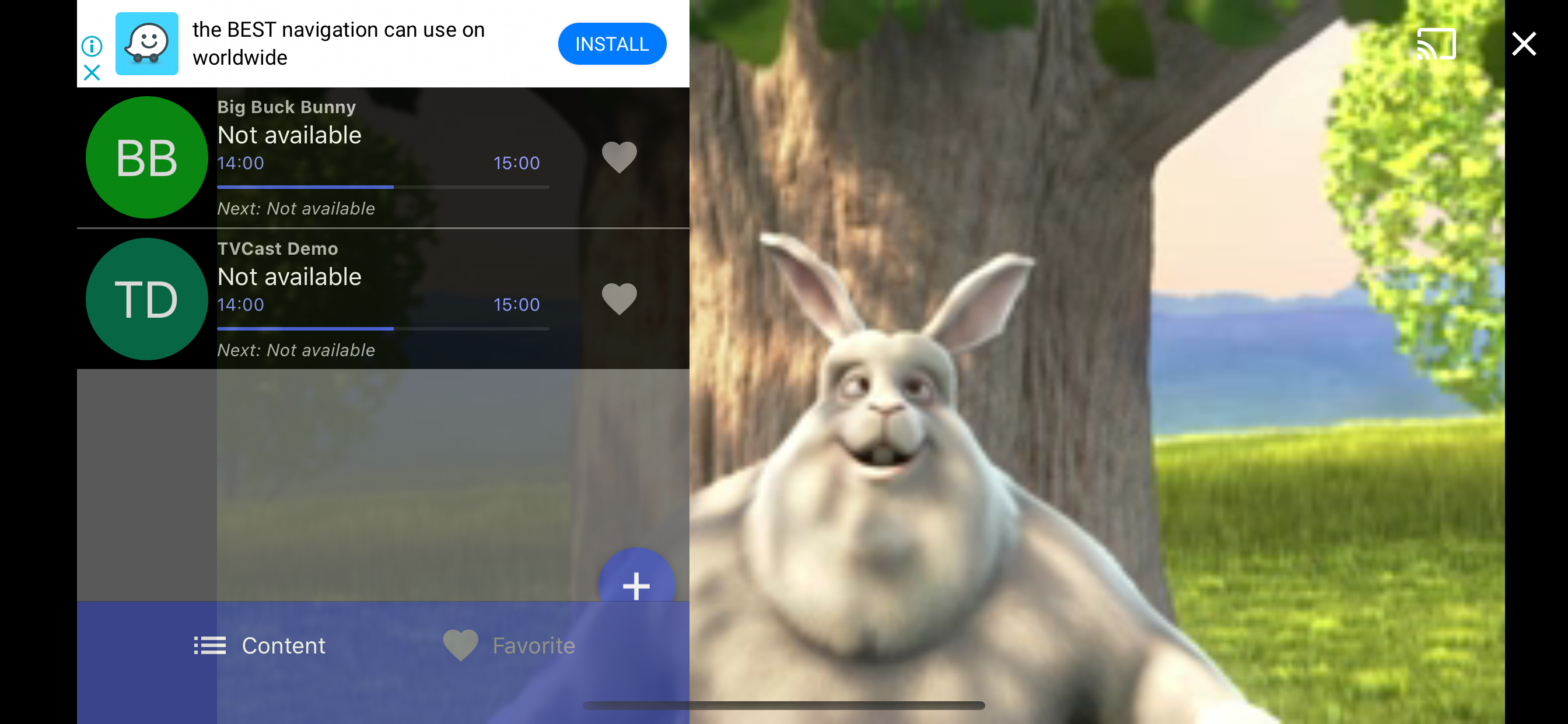 TVCast IPTV on your TV screenshot 5