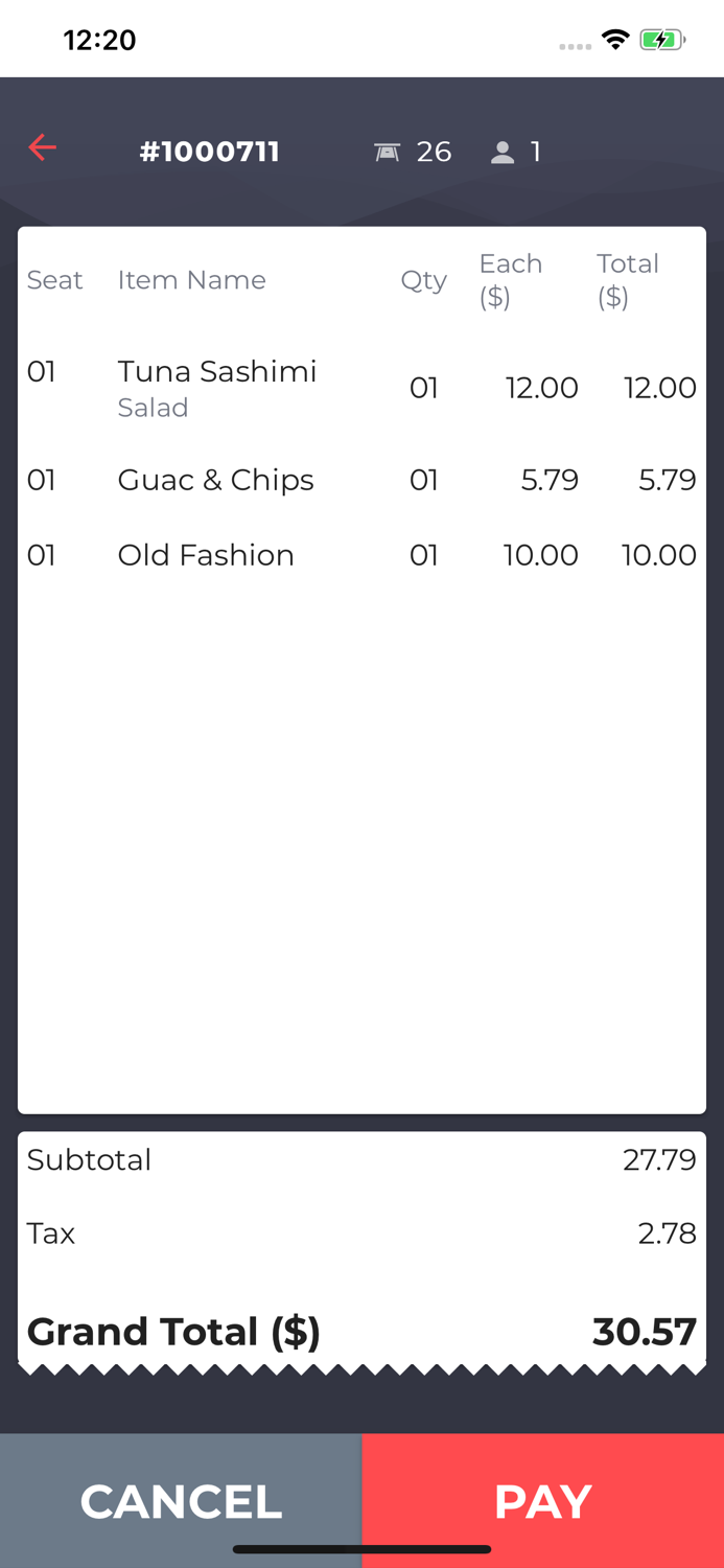 InfoGenesis MobileOrder
