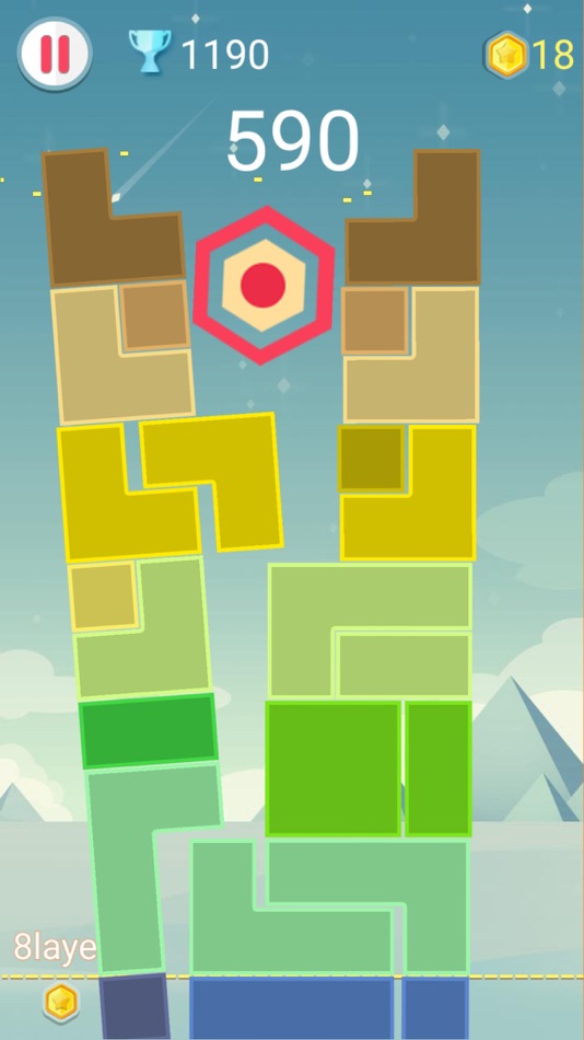 #1. HexDrop - Block Puzzle Games (iOS) 由: Finger Interactive Information Technology Co., Ltd