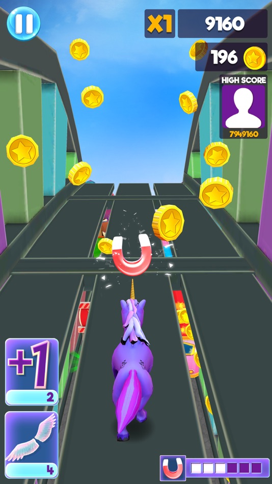 #6. Unicorn Runner 2020- Pony Run (iOS) 由: BigCode Games Pvt Ltd