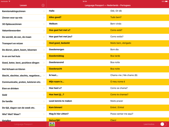 Screenshot #5 pour Snelcursus Portugees | NED-POR