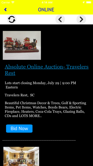Screenshot #2 pour Poinsett Auctions