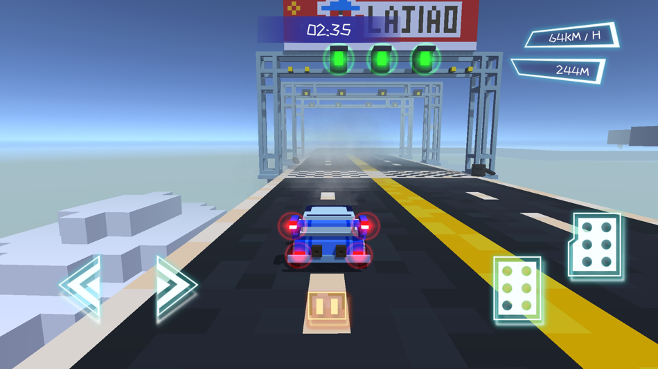 双人赛车3D跑车版-双人同屏竞速赛车游戏 - 1.0.0 - (iOS)