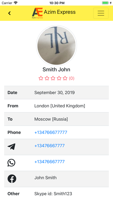 Azim Express iPhone screenshot 6 - Travel app