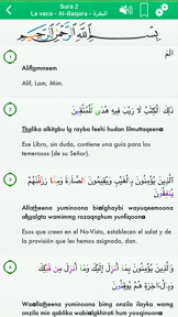 Corán Audio Pro: Español,Árabe screenshot