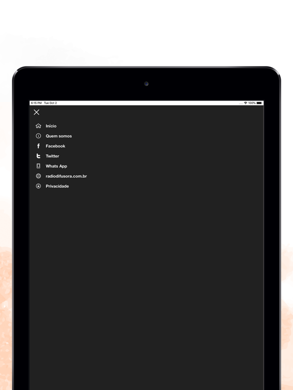 Difusora FM - Marechal Rondon iPad screenshot