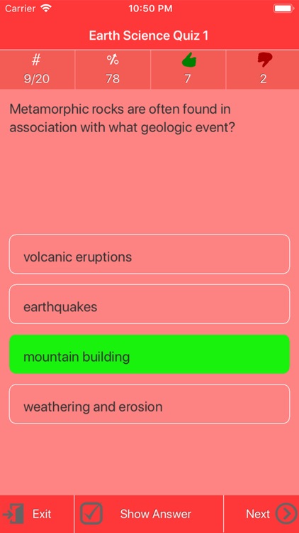 The Earth Science Trivia