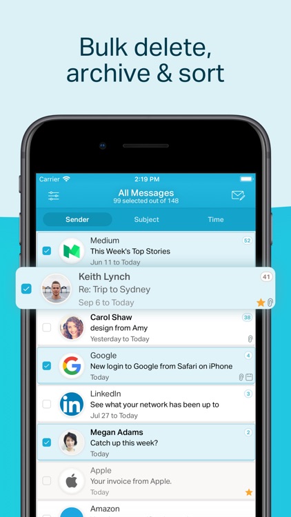 Chuck Email: Secure Mailbox