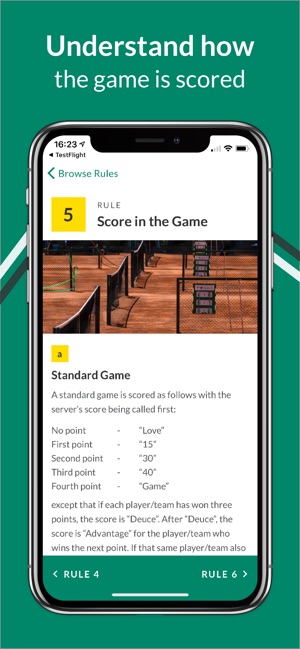 Tênis: ITF lança aplicativo para ensinar regras e brechas interessantes