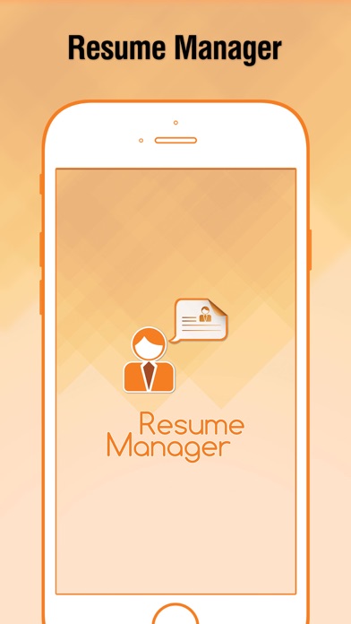 Screenshot #1 pour Resume Manager : CV Maker