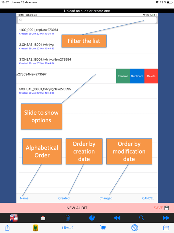 Easy ISO Audits iPad screenshot