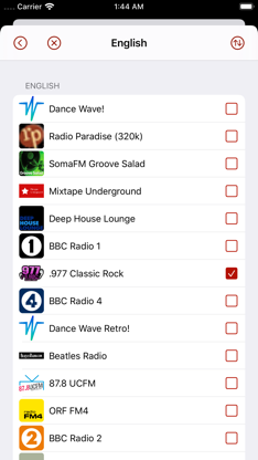 Audio Stream Player screenshot 5