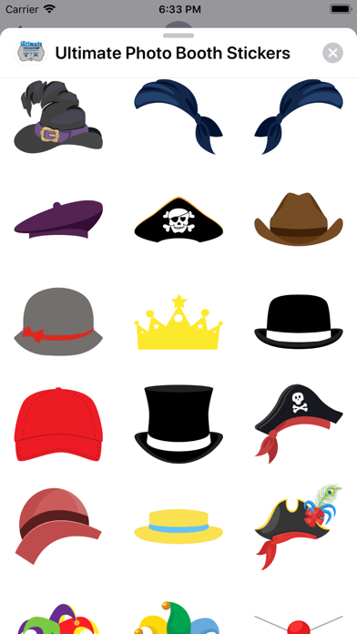 Ultimate Photo Booth Stickers Screenshot