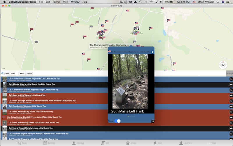 gettysburg concordance iphone screenshot 4