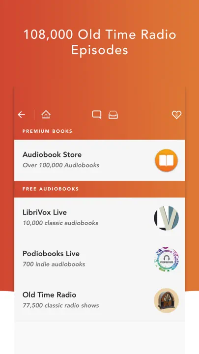 Audiobooks HQ - Audio Books iPhone-skjermbilde 3