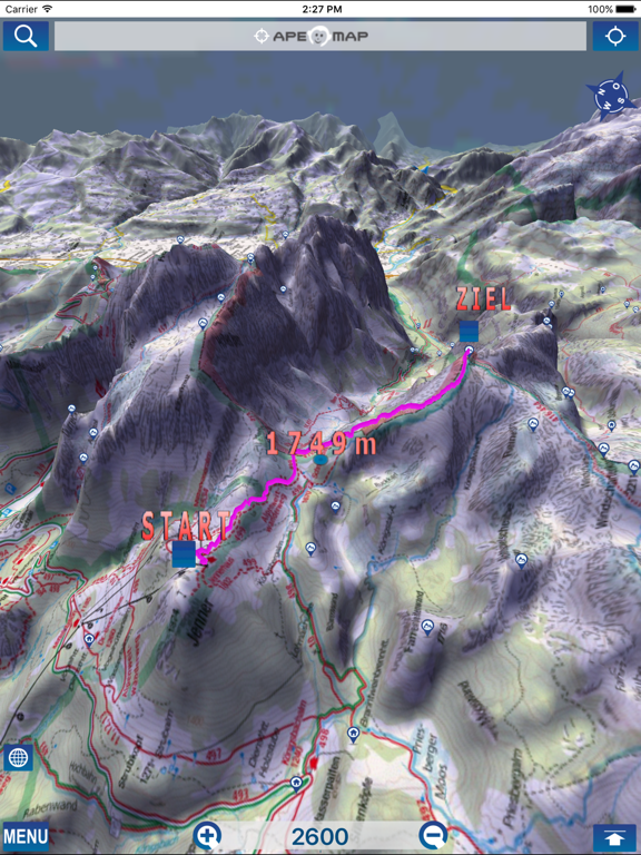 Screenshot #6 pour Outdoor Navigation ape@map