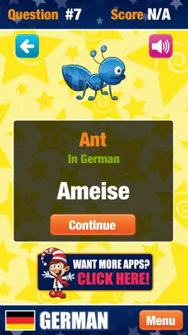 Game screenshot Learn German Today! apk