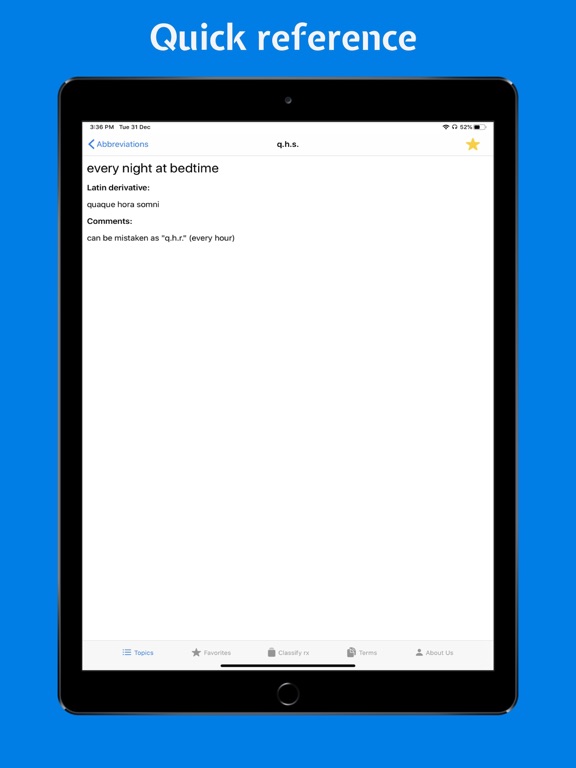 Screenshot #5 pour Abbreviations Rx