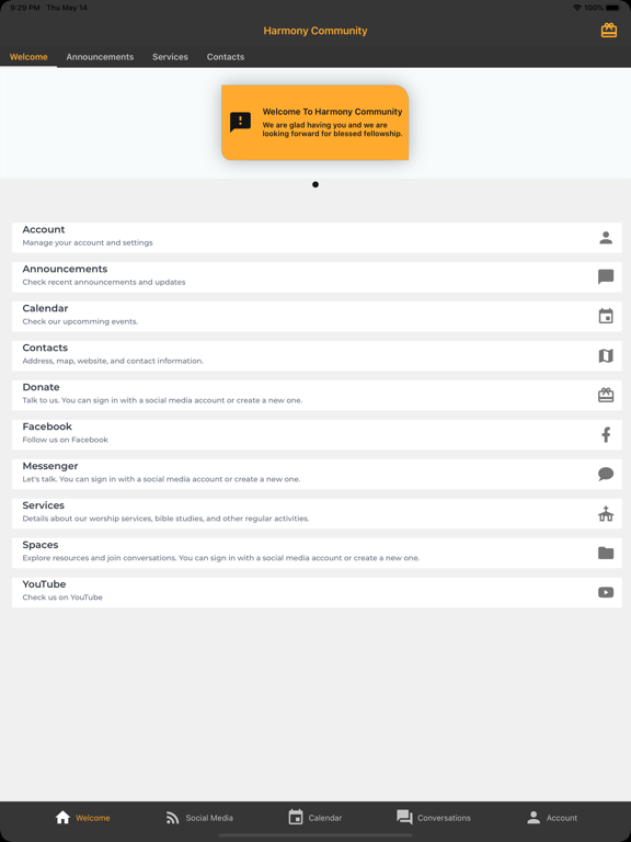 Screenshot #4 pour Harmony Community