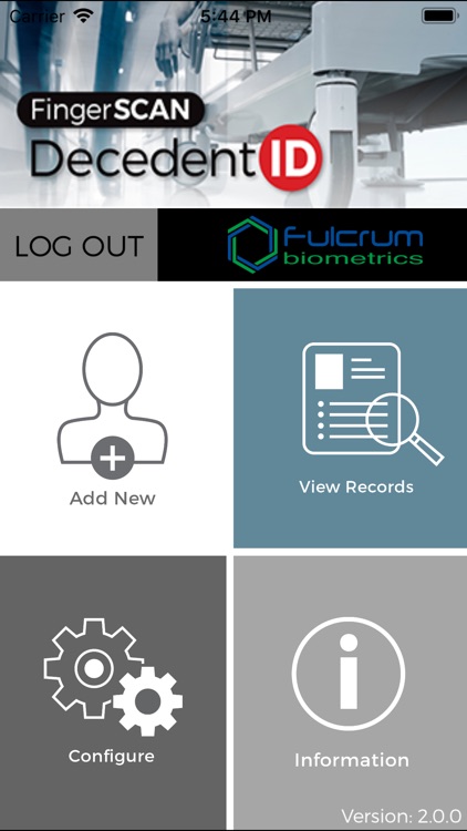 FingerSCAN DecedentID