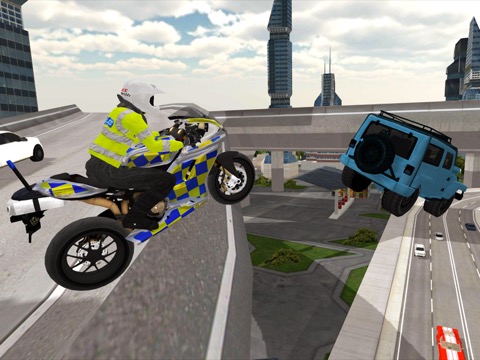 Police Motorbike Simulator 3Dのおすすめ画像4