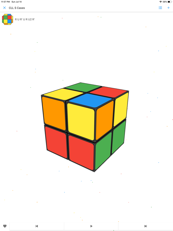 Screenshot #4 pour Magic Cube Algorithms