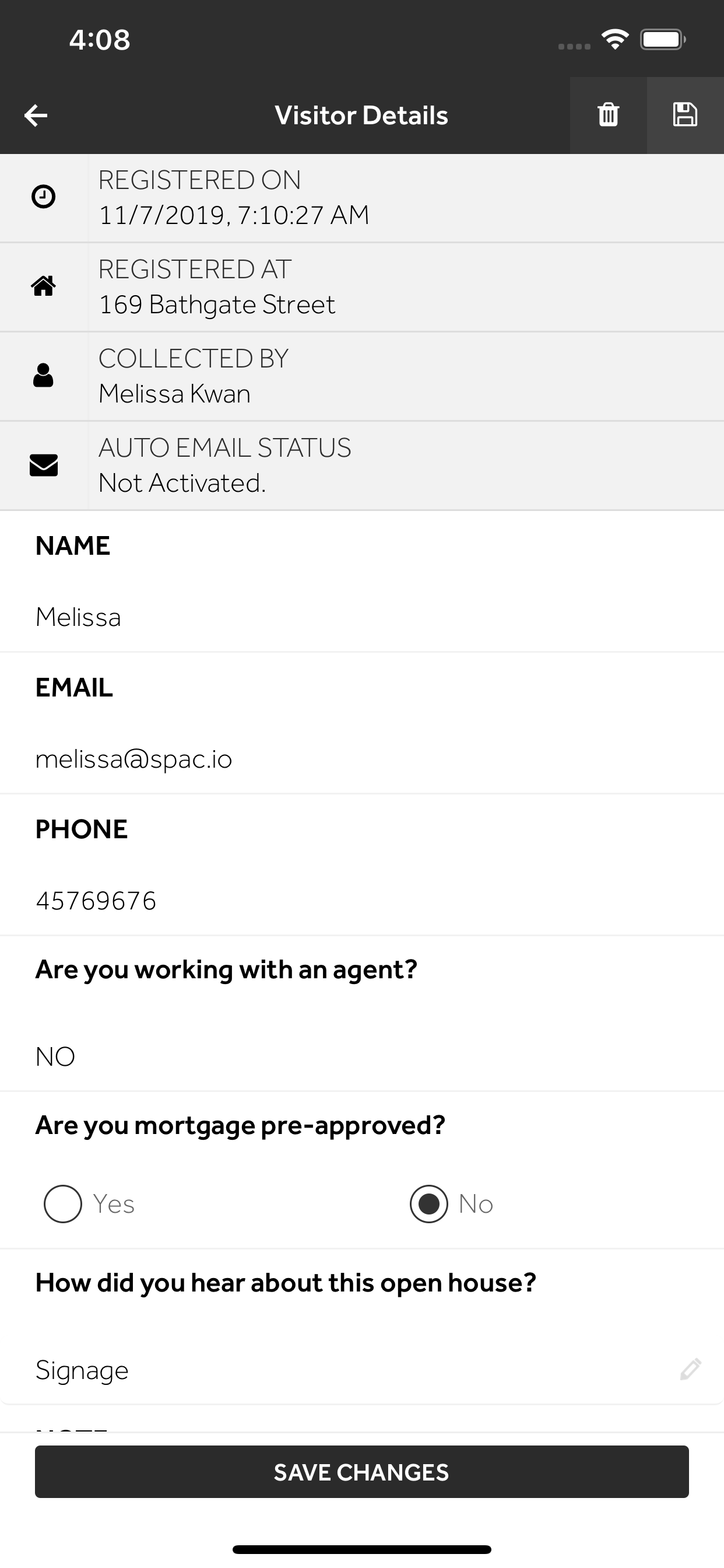 Spacio: Mobile Companion App