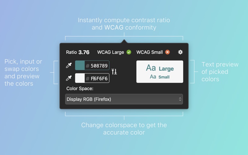 Screenshot #2 pour Contrast Safe