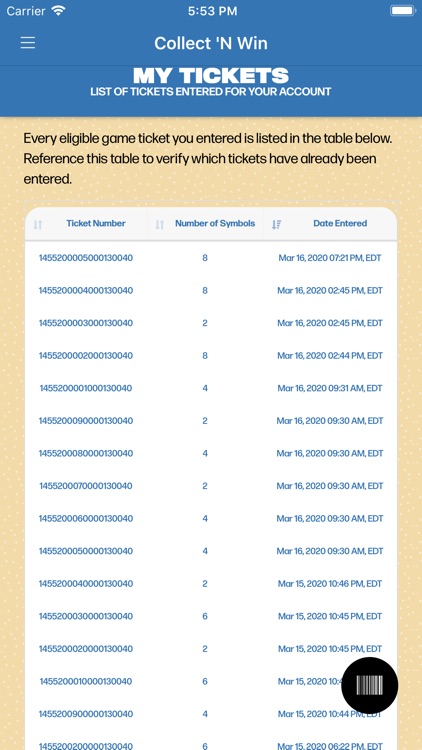 FL Lottery Collect N Win